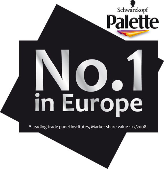 henkel schwarzkopf palette logo no. 1 in europe